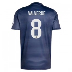 Real Madrid Valverde 8 Matchtröjor Borta Fotbollströja 2025-26
